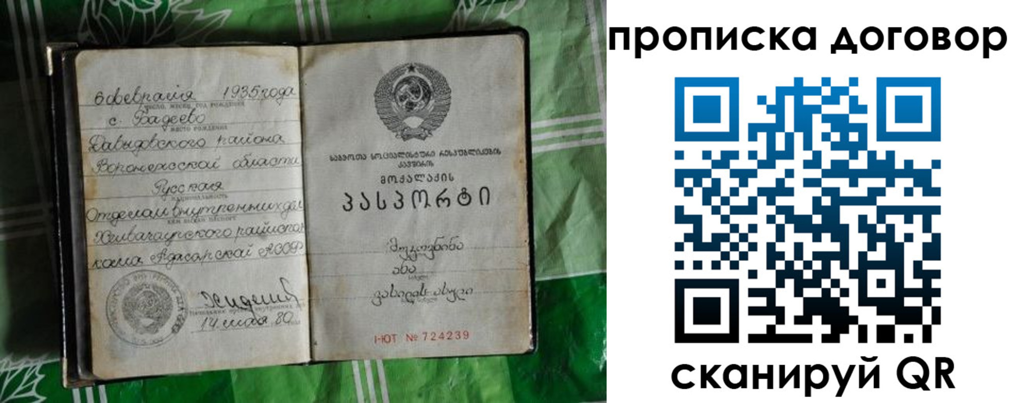 прописка в Эртили
